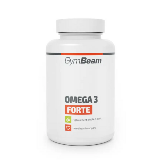 Omega-3 Forte - 90 kapszula - GymBeam (HMLY-8586022218231)-0