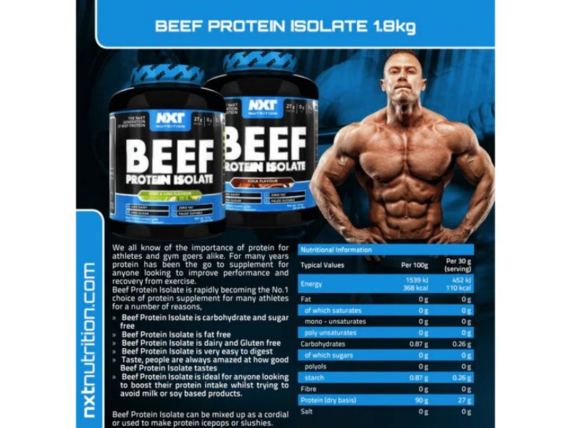 NXT Beef Protein Isolate - 1.8kg-1